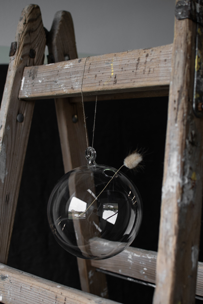 Large hanging glass vase - 2