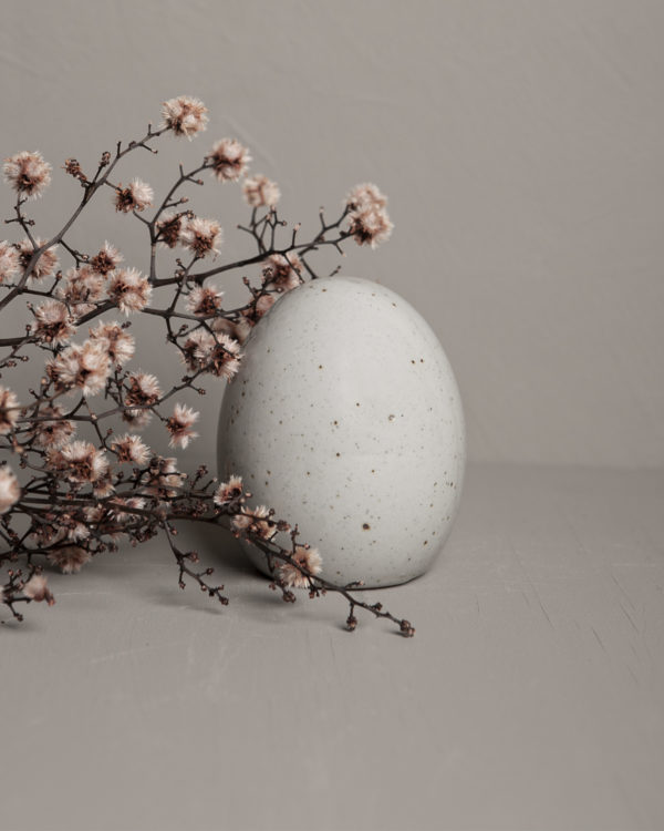 Litet natur ägg - 8 cm - 2