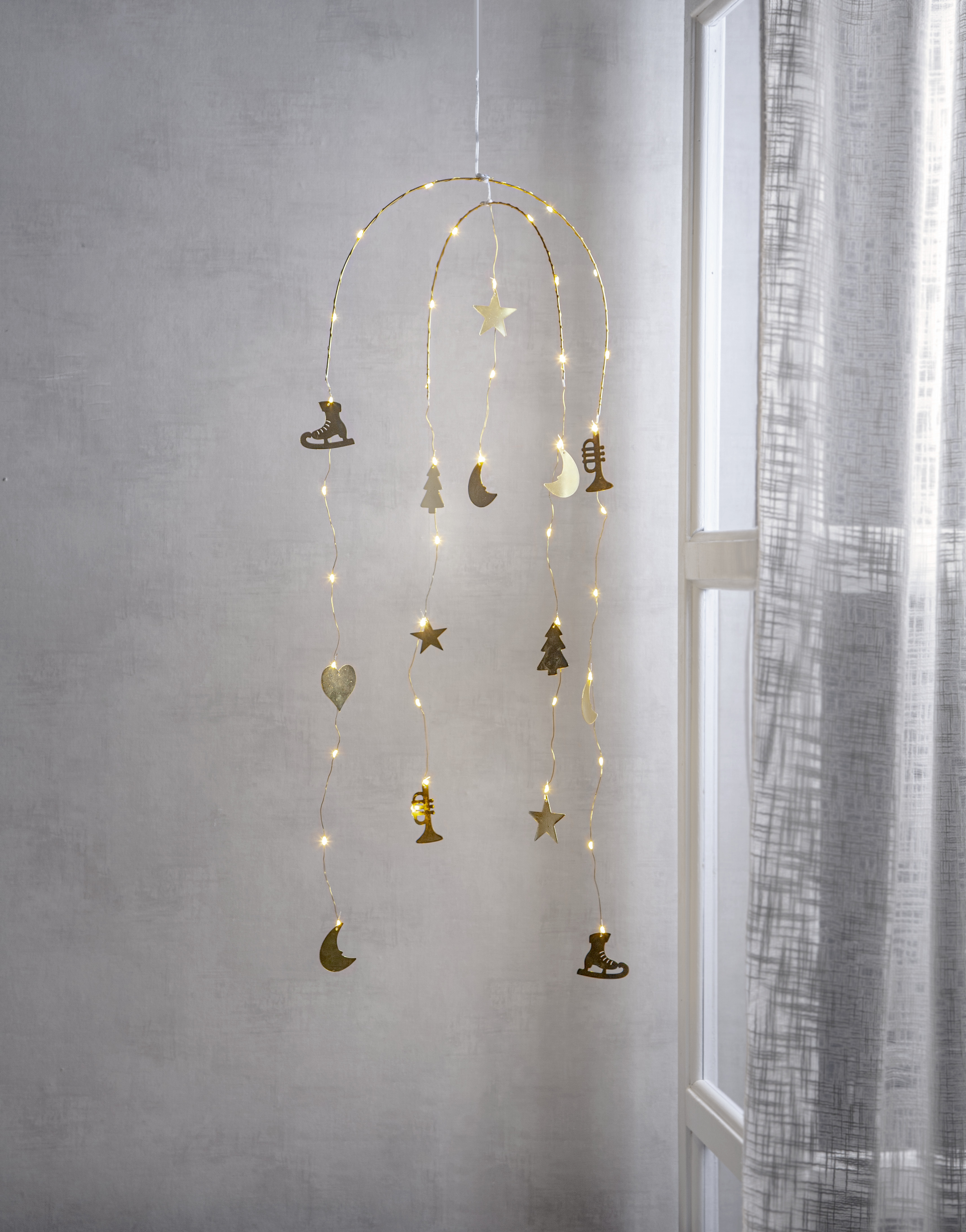Mobil - Ornament - Belysning - 32x90x27 cm - 6