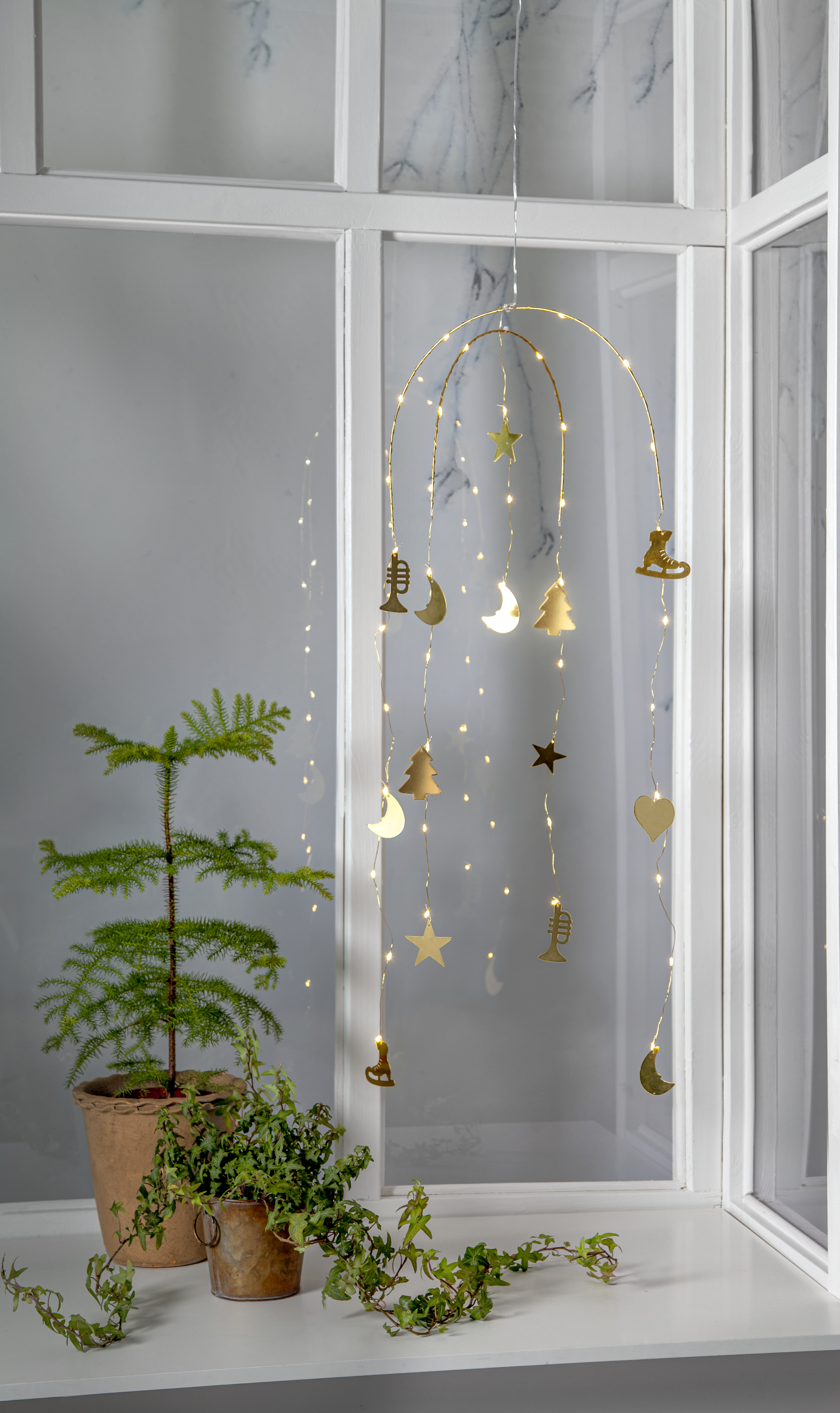 Mobil - Ornament - Belysning - 32x90x27 cm - 5
