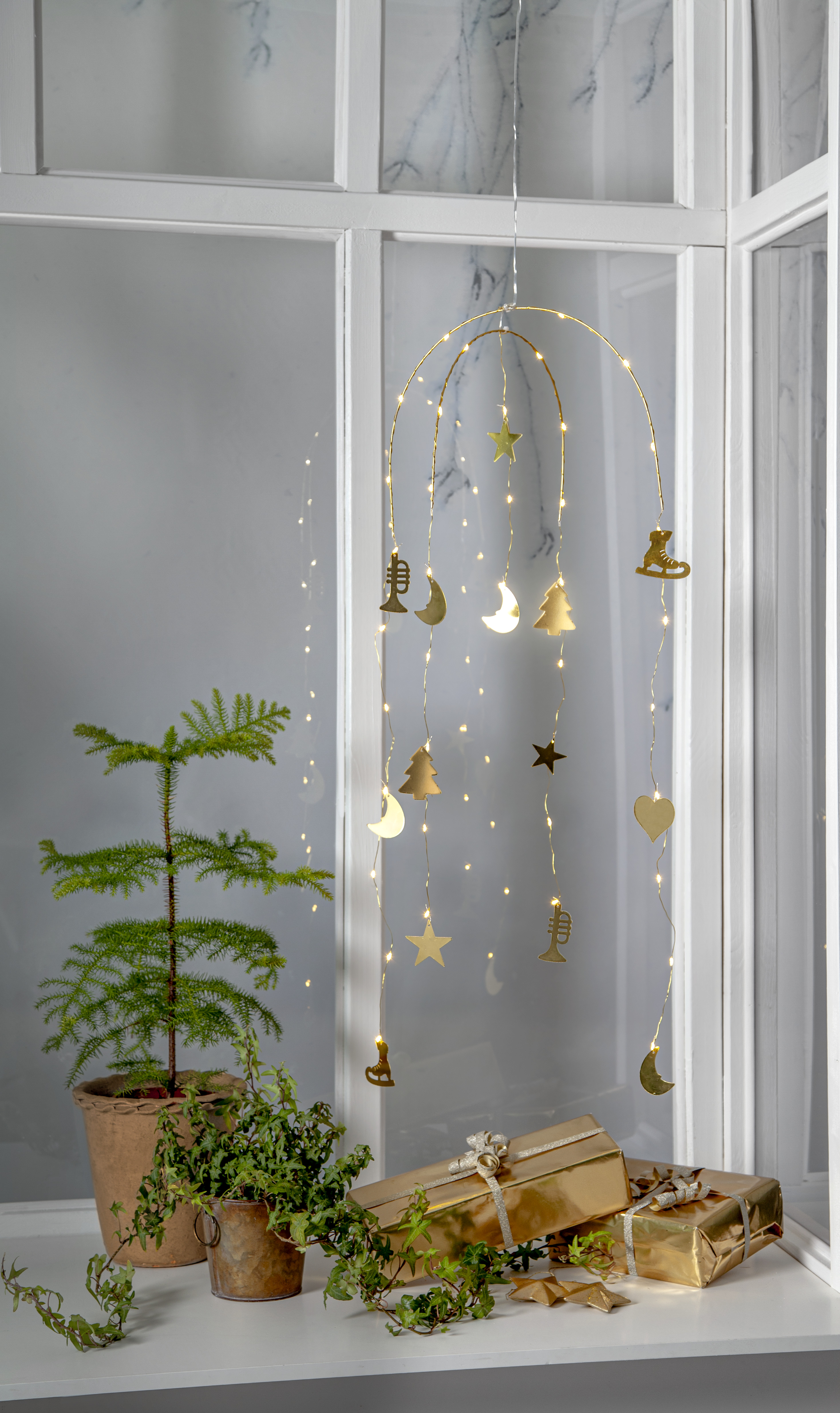 Mobil - Ornament - Belysning - 32x90x27 cm - 4