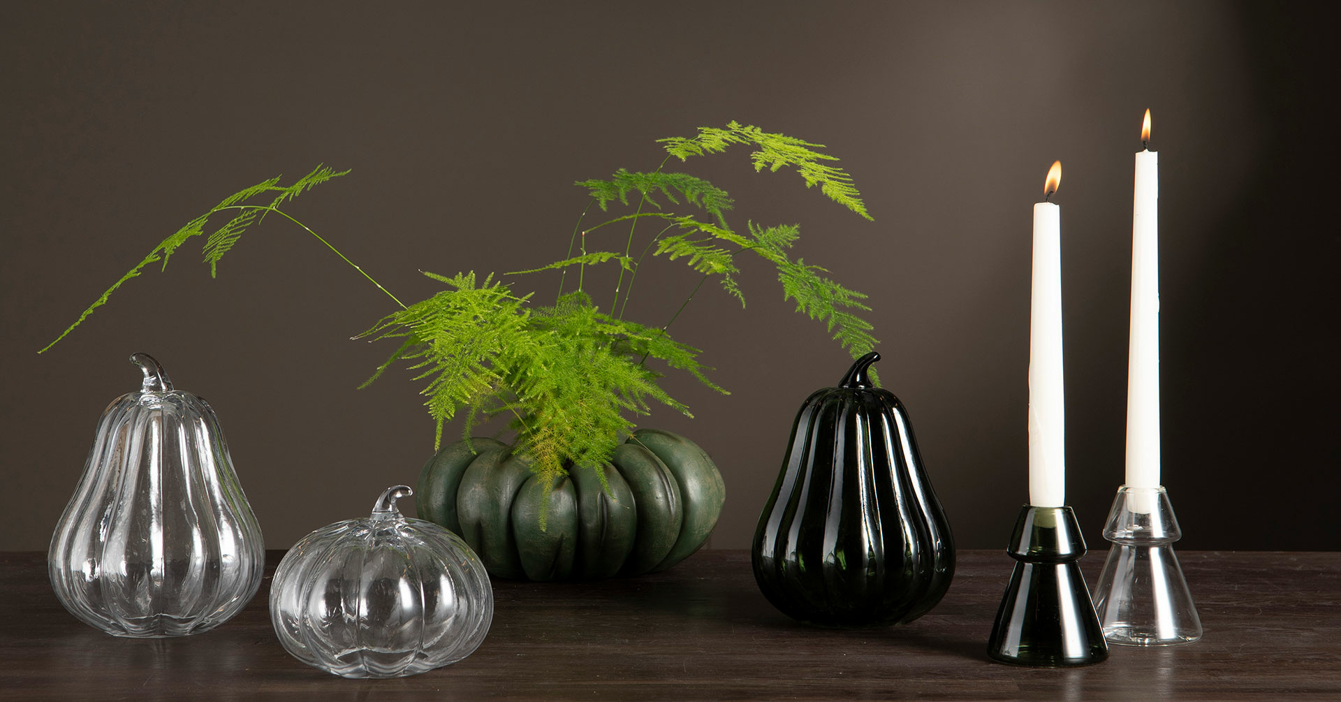 Pot Pumpkin Green Poly - 25x11 cm - 4