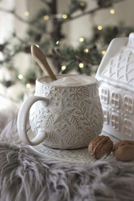Mugg - Kopp - Tekopp - Winterheart - 9x10 cm - 3