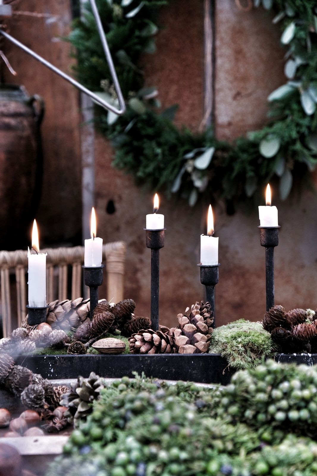 Candlestick - Table candlestick - 10 candles - 72 cm - 18