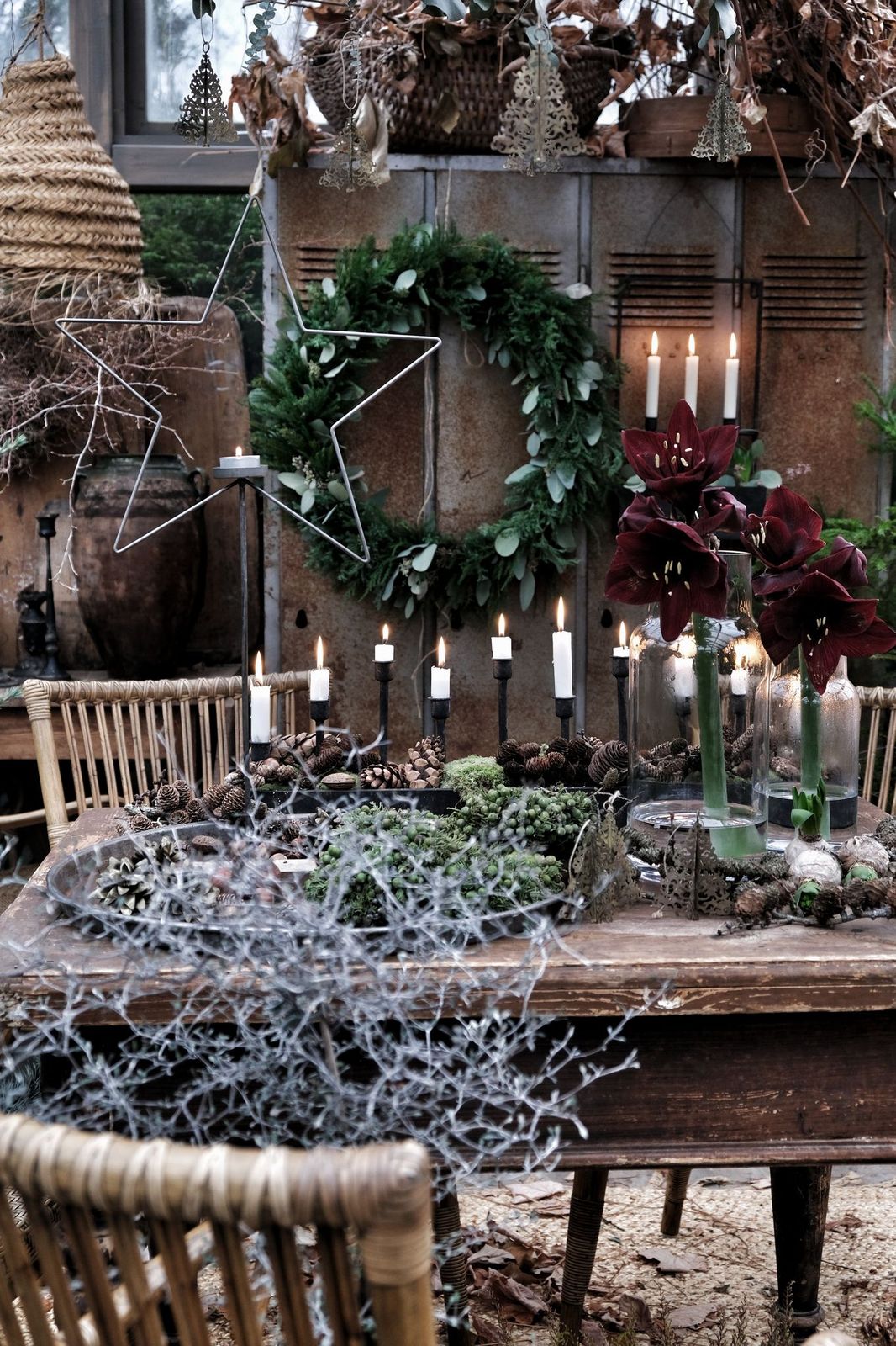 Candlestick - Table candlestick - 10 candles - 72 cm - 17