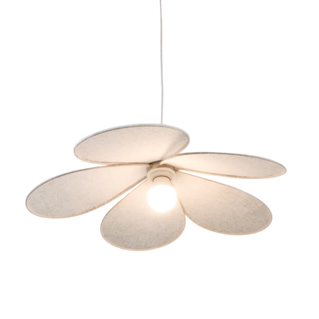 Taklampa Daisy - Linne - Ø 53 cm - 4
