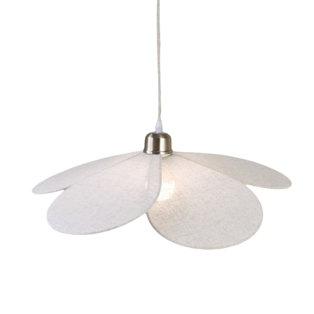 Taklampa Daisy - Linne - Ø 53 cm - 3
