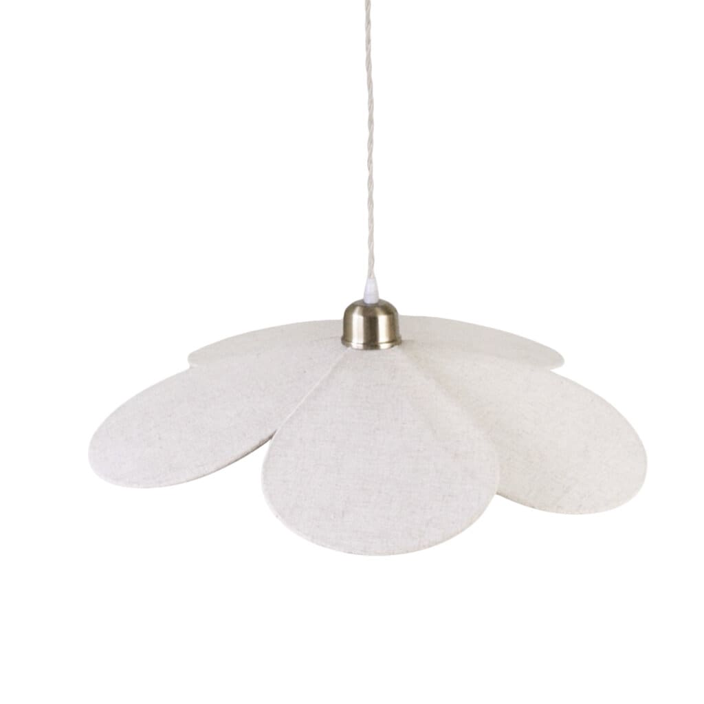 Taklampa Daisy - Linne - Ø 53 cm - 2