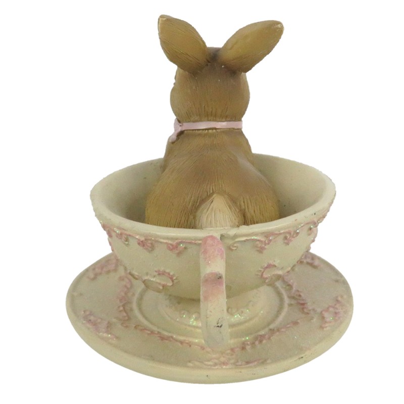 Rabbit in a coffee cup - 8 cm - 5