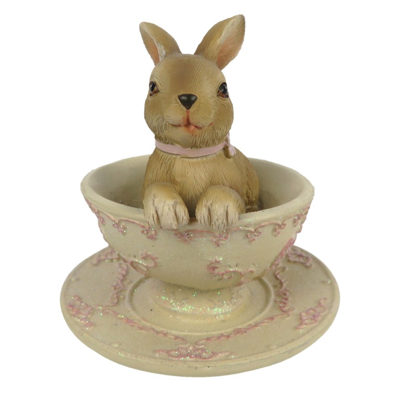 Rabbit in a coffee cup - 8 cm - 3