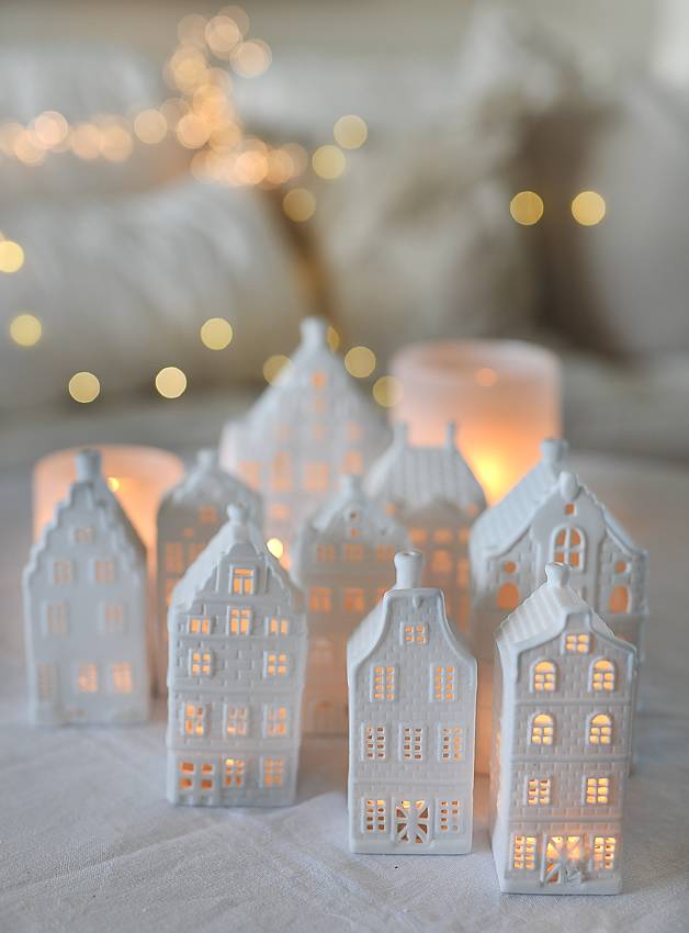 House lantern - Lantern house - White - 2