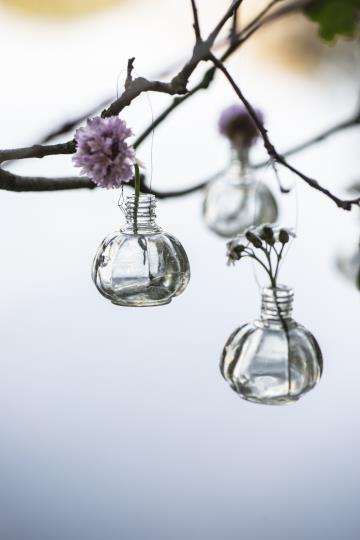 Hanging mini vase - Glass vase - Vase - 3