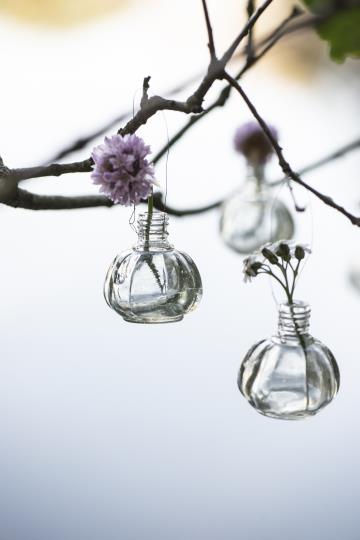 Hanging mini vase - Glass vase - Vase - 5