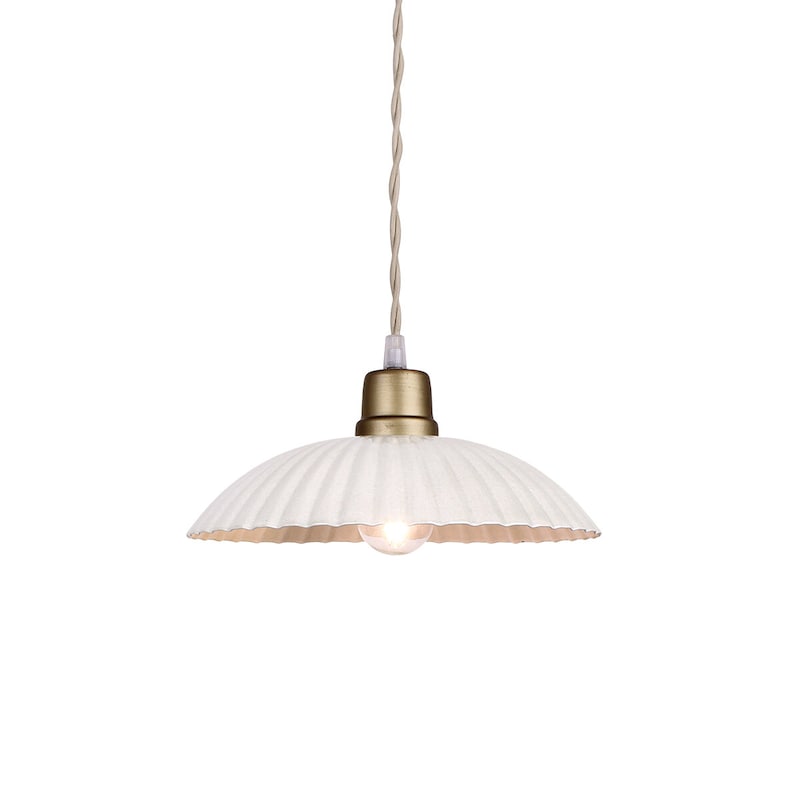 Ceiling lamp - Lamp - Enamel - White - Large - 3