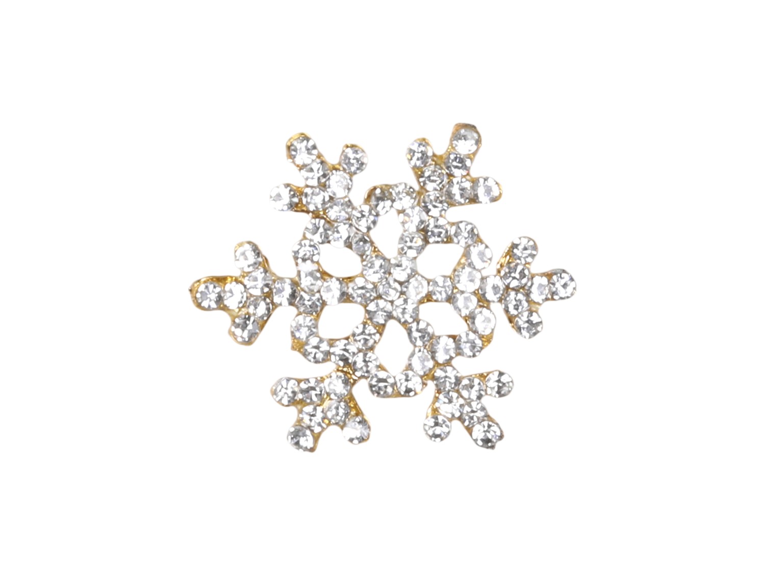 Ljusdekoration - Ljussmycke Snöflinga/Snöstjärna - Strass - 2