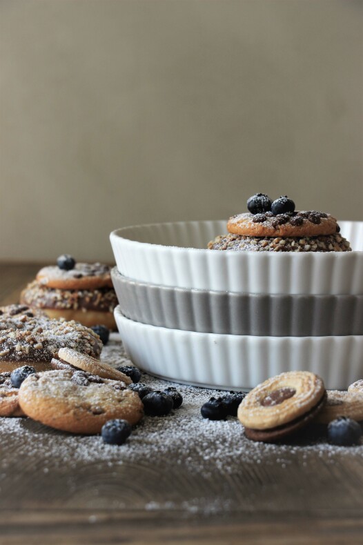 Pie dish - White - Love & Coffee - Majas Cottage - 4