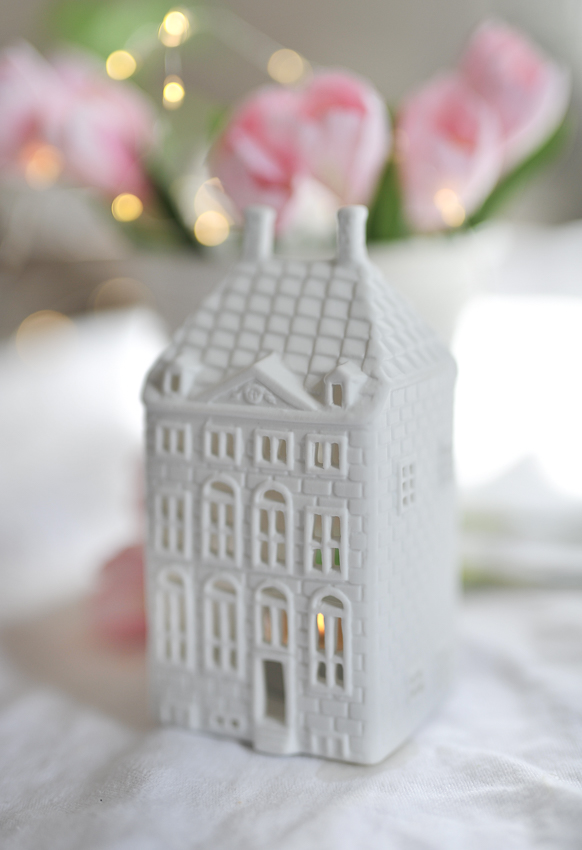 House lantern - Lantern house - White - Large - 2