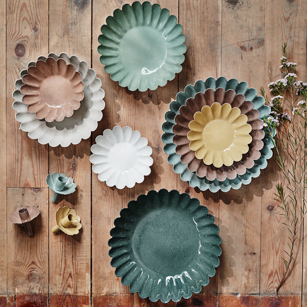 Ingrid platter/bowl - Sand/Beige - XL - 28x7 cm - 13
