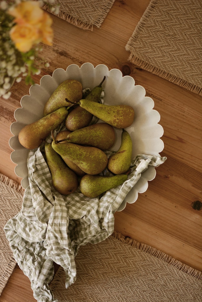 Ingrid platter/bowl - Sand/Beige - XL - 28x7 cm - 4