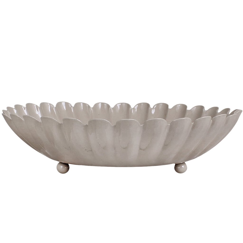 Ingrid platter/bowl - Sand/Beige - XL - 28x7 cm - 9