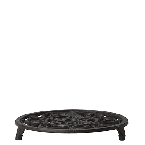 Round trivet - Trivet - Cast iron - Ø 20 cm - 2