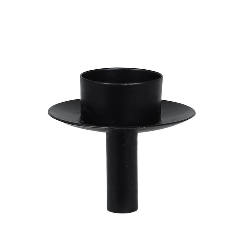 Candle holder for bottle - Tea light - Matt black - 2
