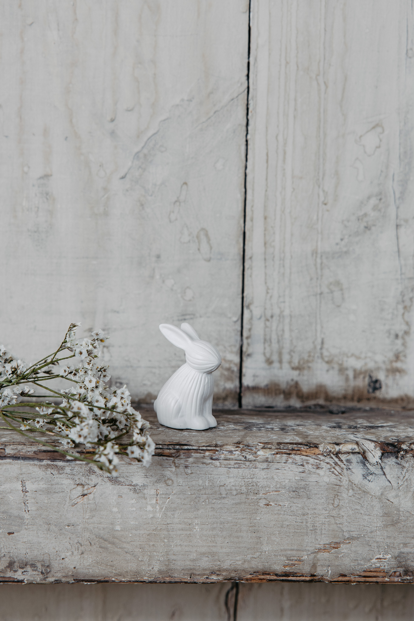 Arthur - Rabbit - Hare - White Easter Decoration - Large - 6