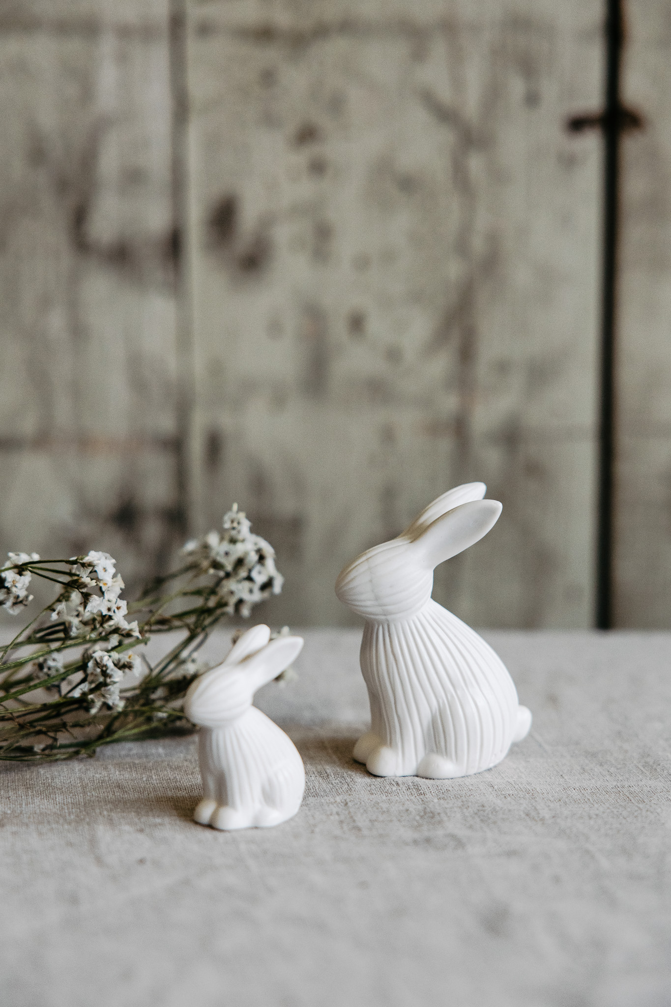 Arthur - Rabbit - Hare - White Easter Decoration - Large - 2