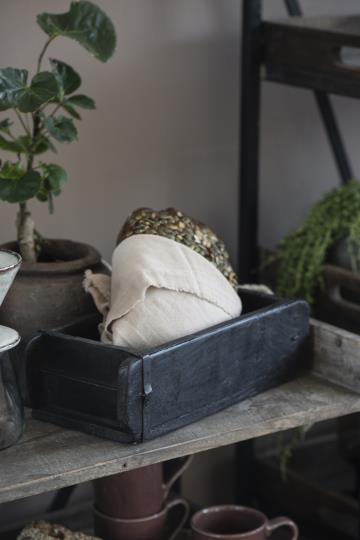 Handmade Wooden Box - Black - 32x15 cm - 9