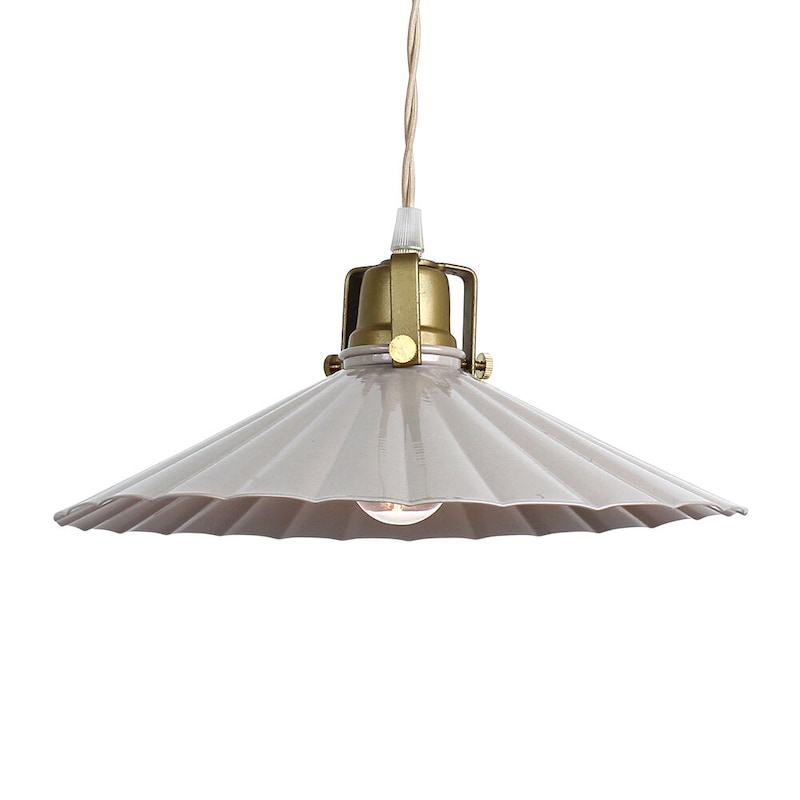 Ceiling lamp - Lamp - Shoemaker's lamp - Sheet metal - Beige - 3