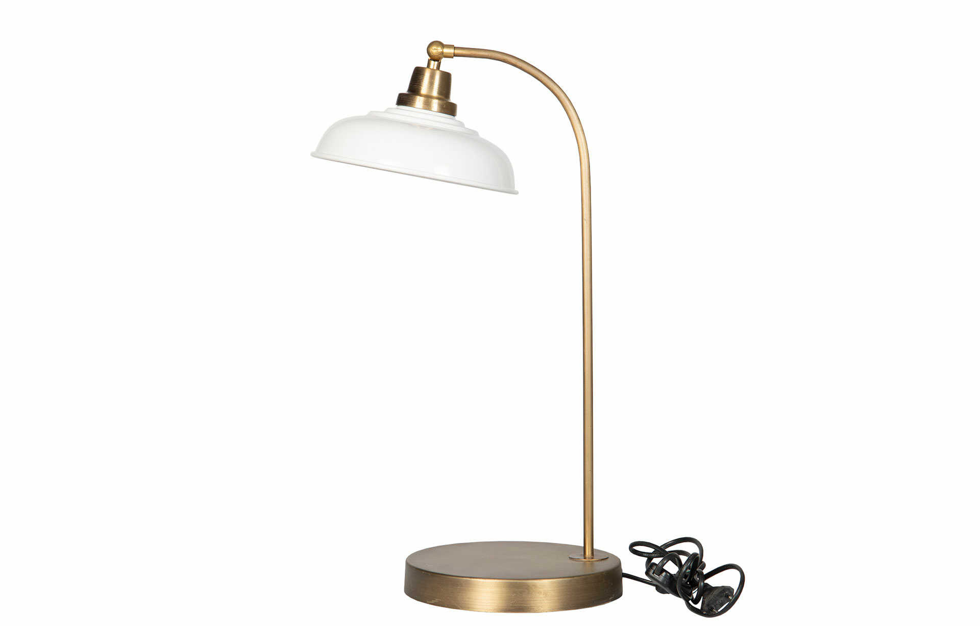 Bordslampa - Lampa - Emalj Shell - 30x52 cm - 2