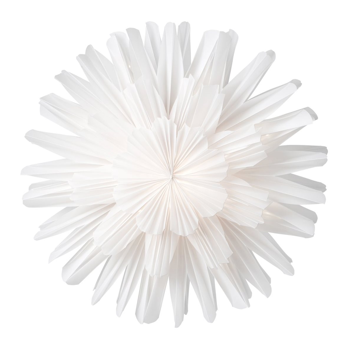 Advent star - Star - Snowflake - 44 cm - White - Watt & Veke - 8