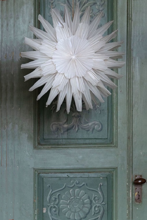 Advent star - Star - Snowflake - 44 cm - White - Watt & Veke - 7