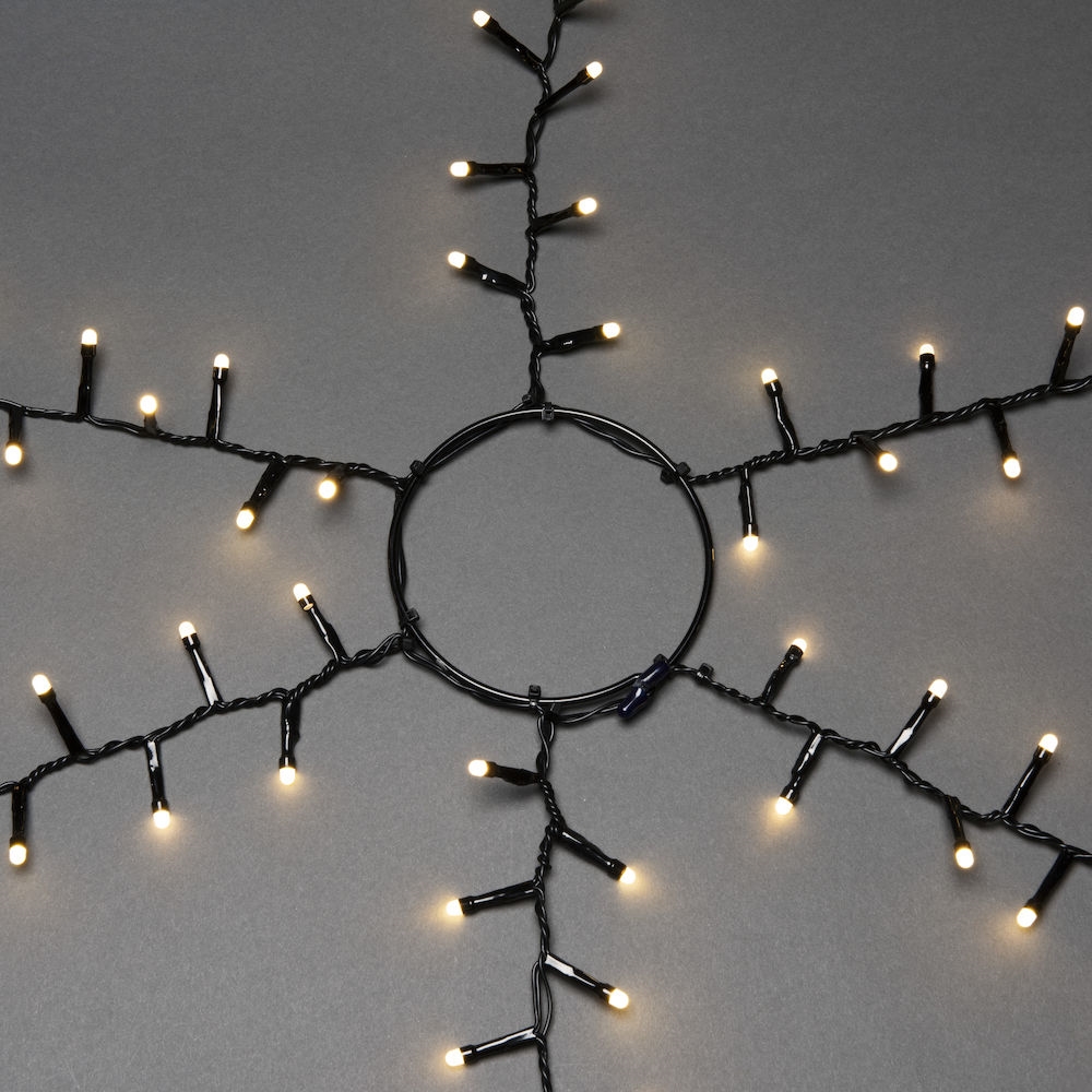 String lights - Christmas tree lighting - Timer - Outdoor/Indoor - 600 LED lights - 240 cm - 2