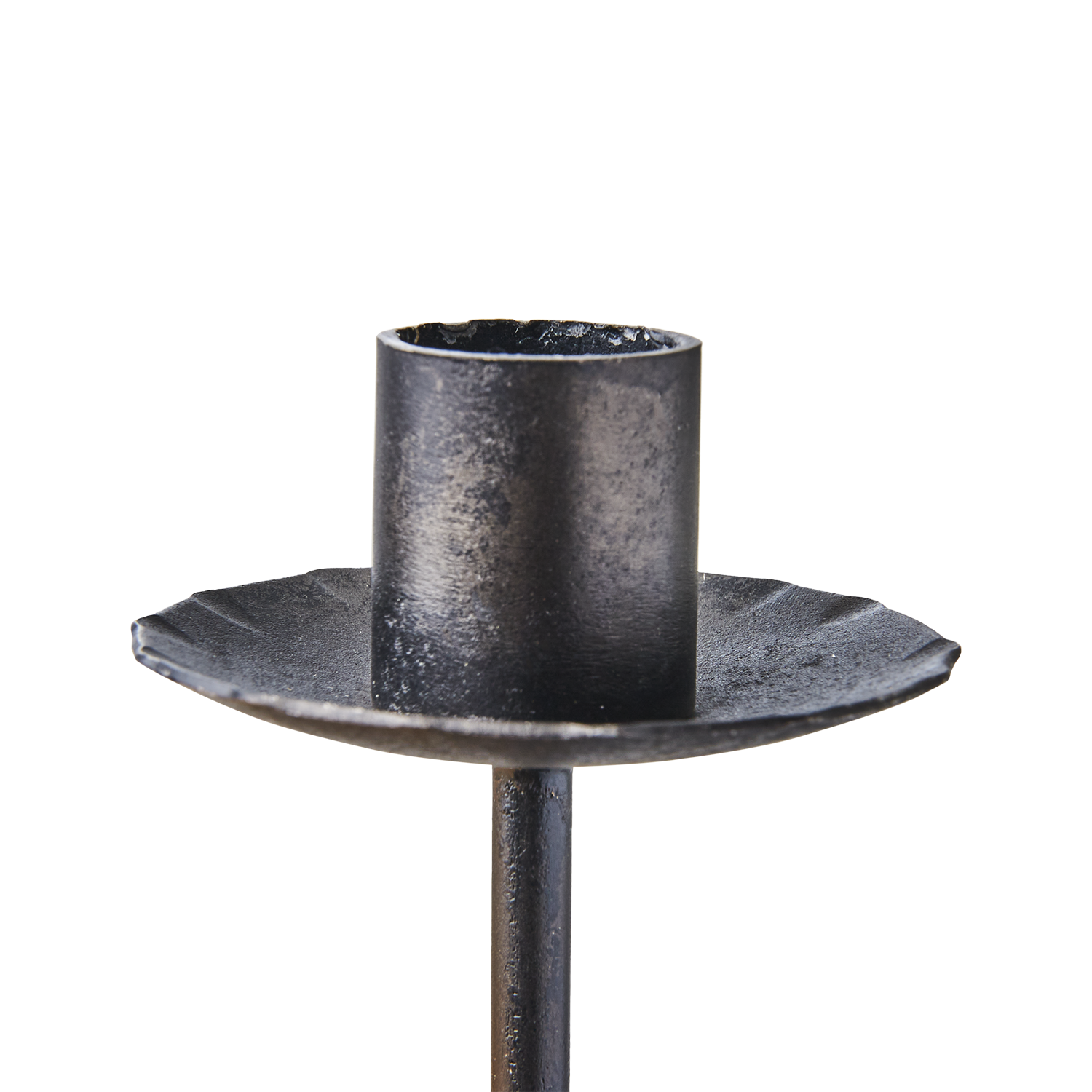 Ljusstake - Klämljusstake - Tving - Skruvstäd - Svart - Medium - Handgjord - 4