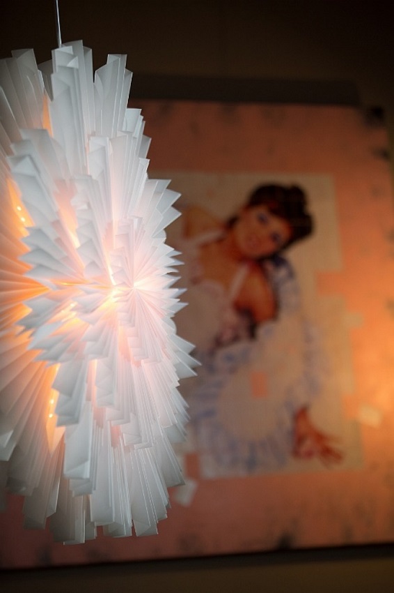 Advent star - Star Snow Flower 68 cm White - Watt & Veke - 2