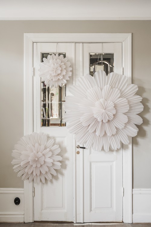 Advent star - Star Snow Flower 68 cm White - Watt & Veke - 8