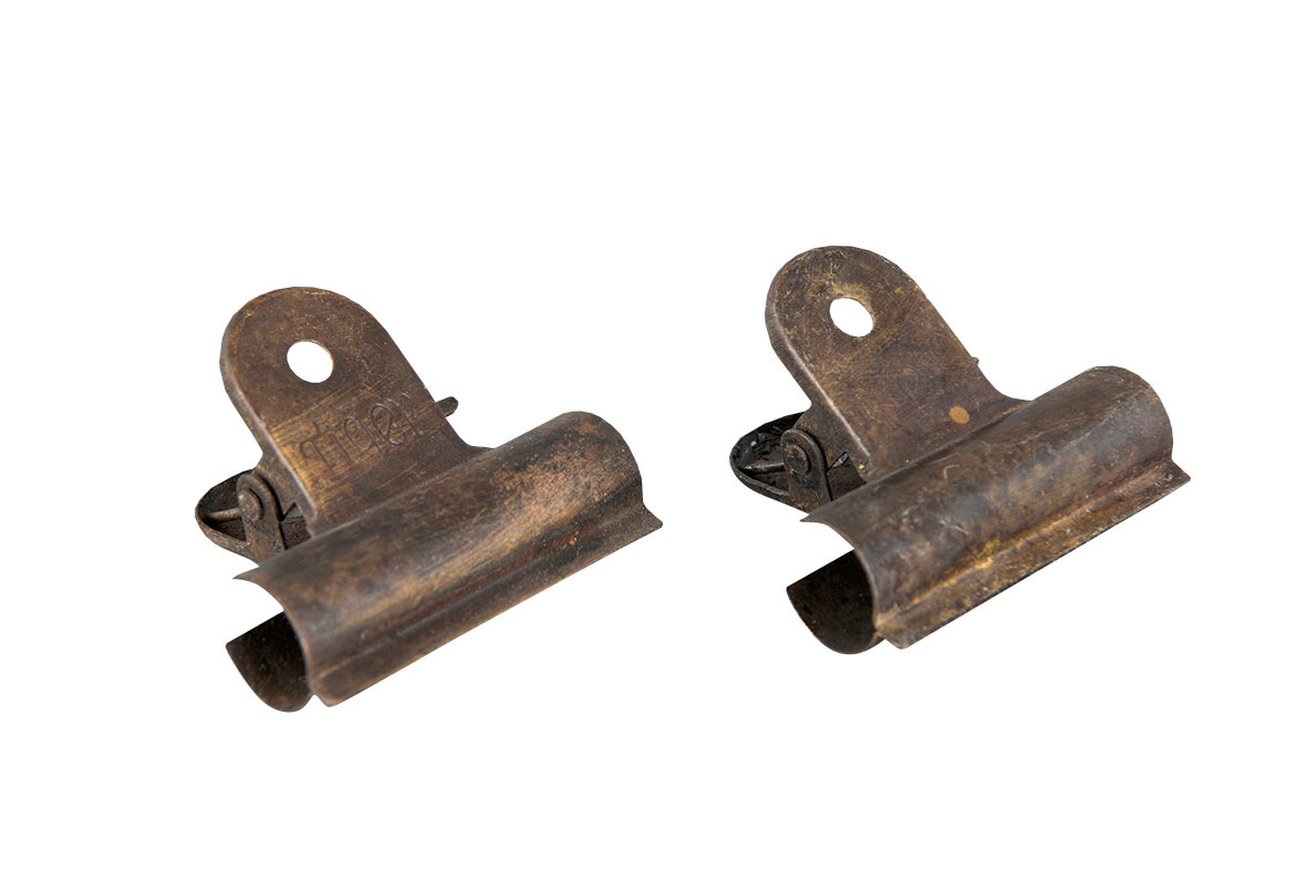 Clamp/Small Antique Brown - 4x4cm - 2