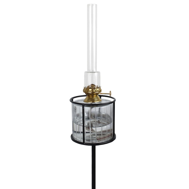 Ställning på pinne Svart (till Fotogenlampa Rak Stor) - 98 cm - 3