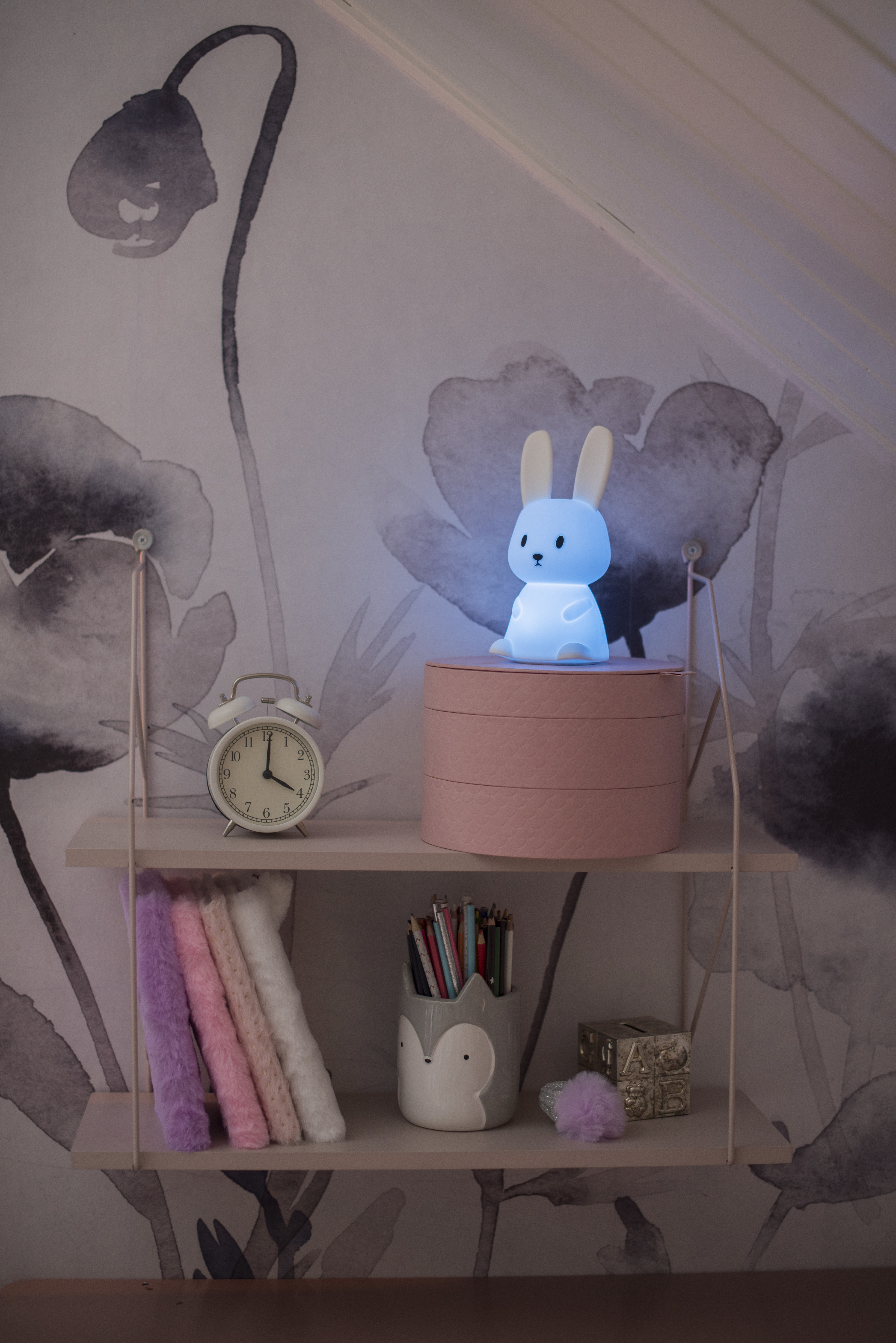 Lampa - Nattlampa - Dekoration - Kanin - Bunny - LED - 6