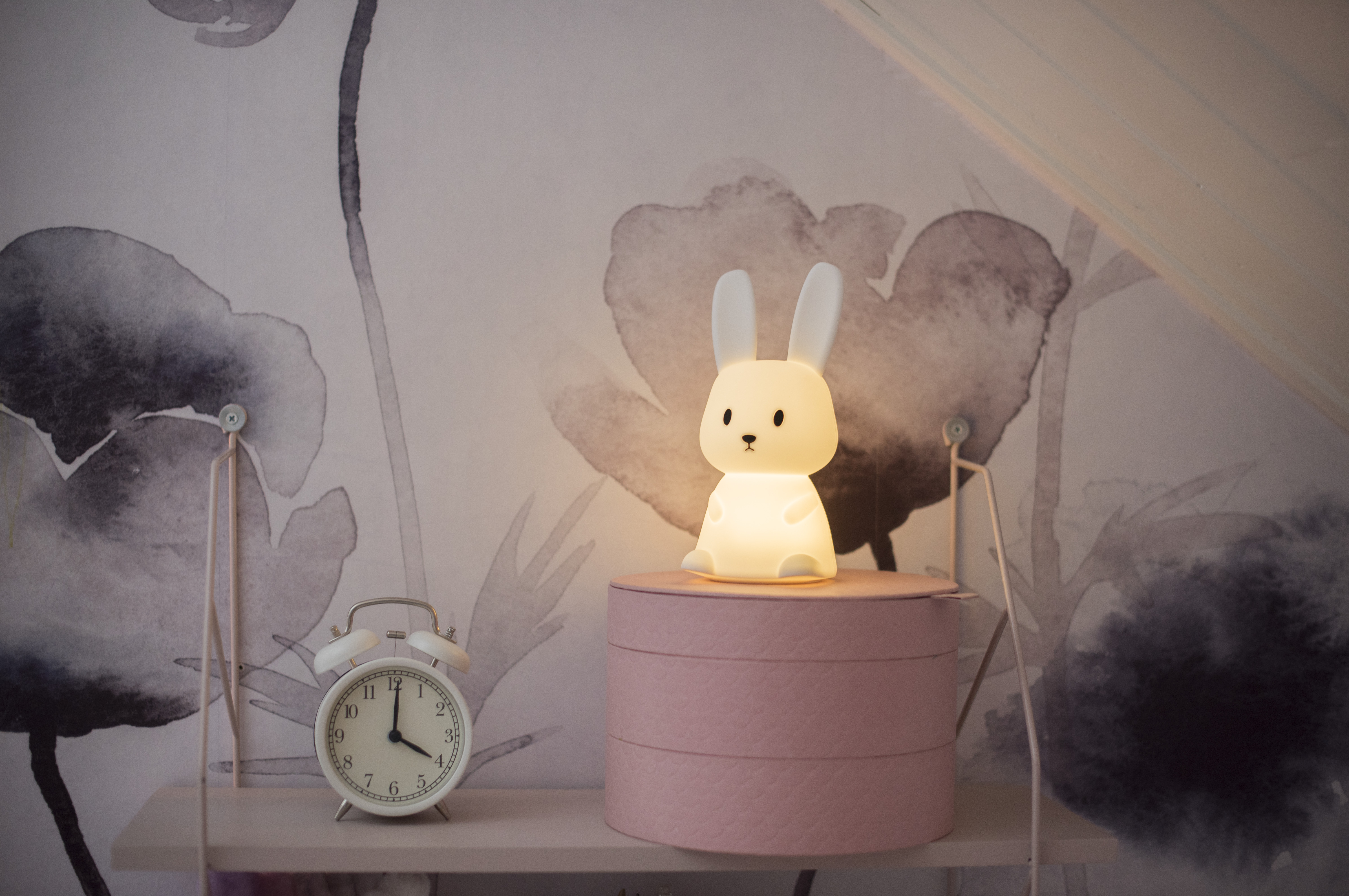 Lampa - Nattlampa - Dekoration - Kanin - Bunny - LED - 7