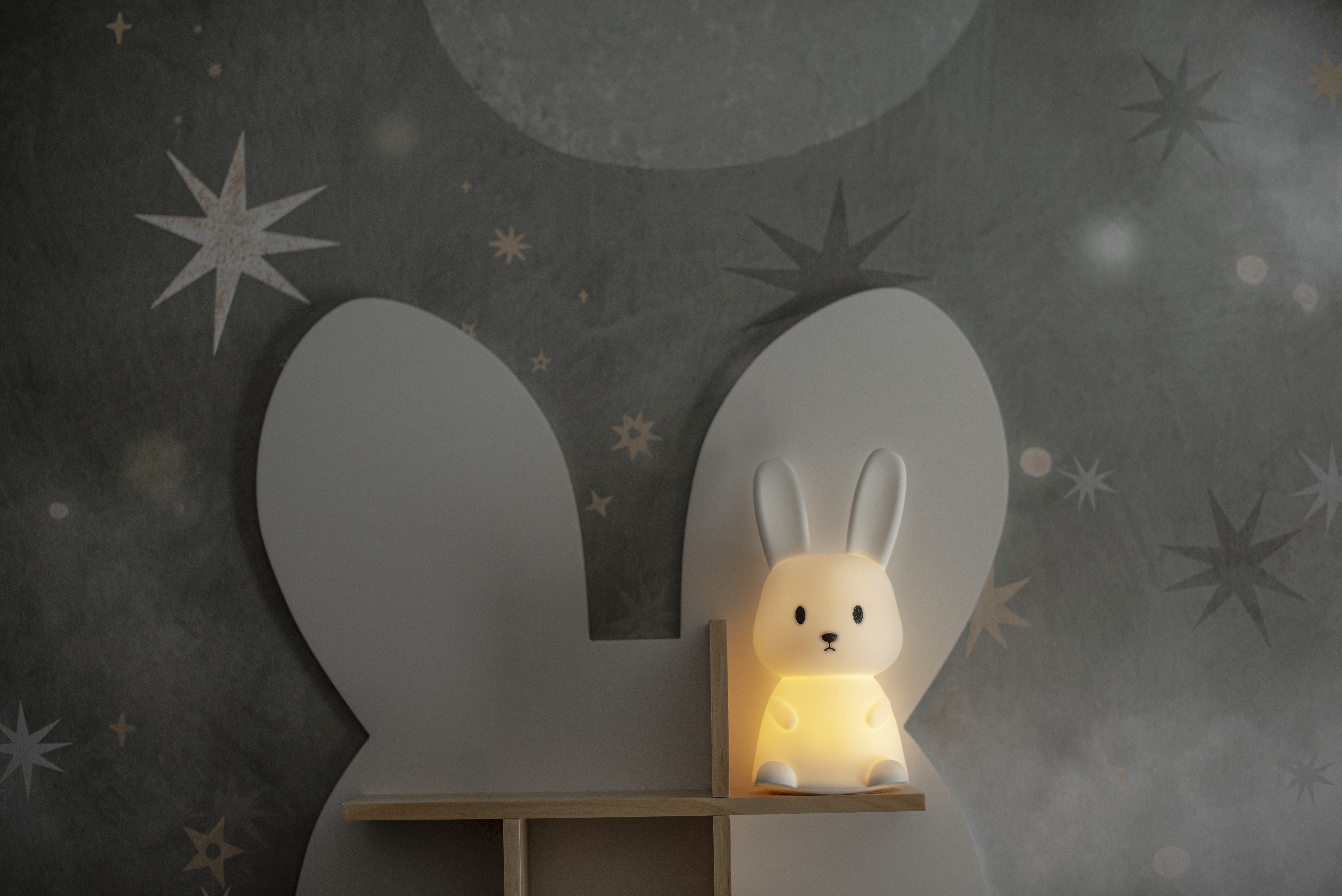 Lampa - Nattlampa - Dekoration - Kanin - Bunny - LED - 2