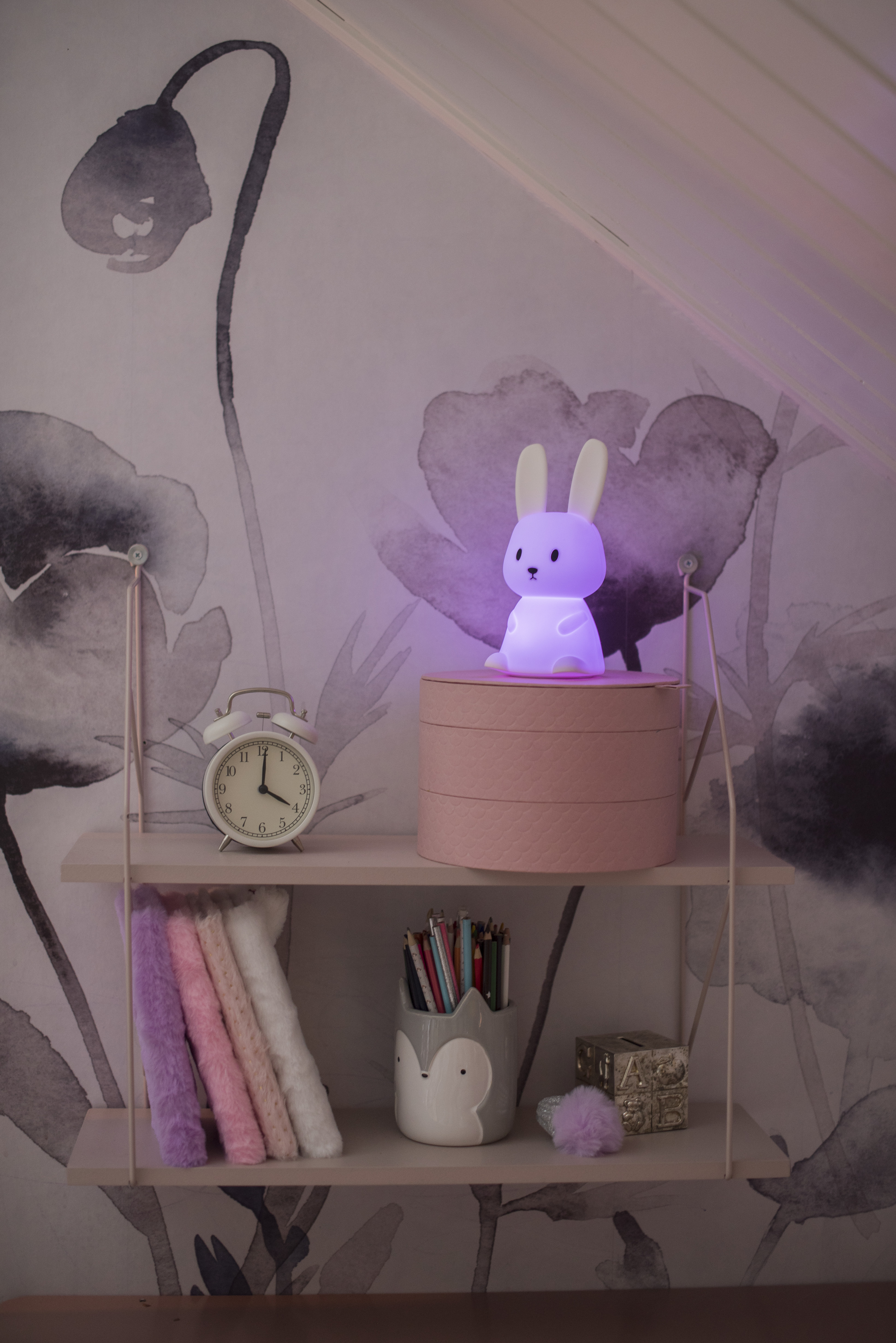 Lampa - Nattlampa - Dekoration - Kanin - Bunny - LED - 10