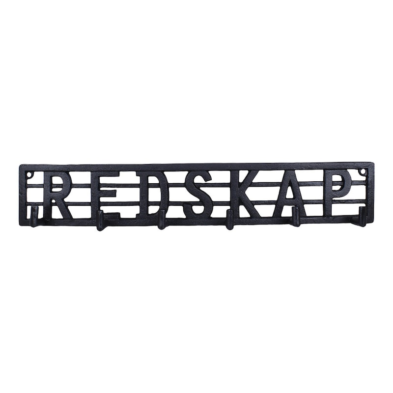 Kroklist Redskap Järn Svart - 60 cm - 2