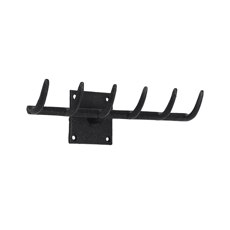 Kroklist - Hängare - Kratta Järn Svart - 27 cm - 2
