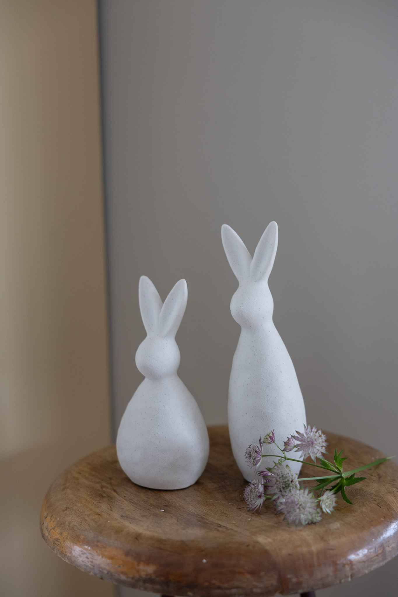 Arne - Rabbit - Hare - White Easter decoration - 2