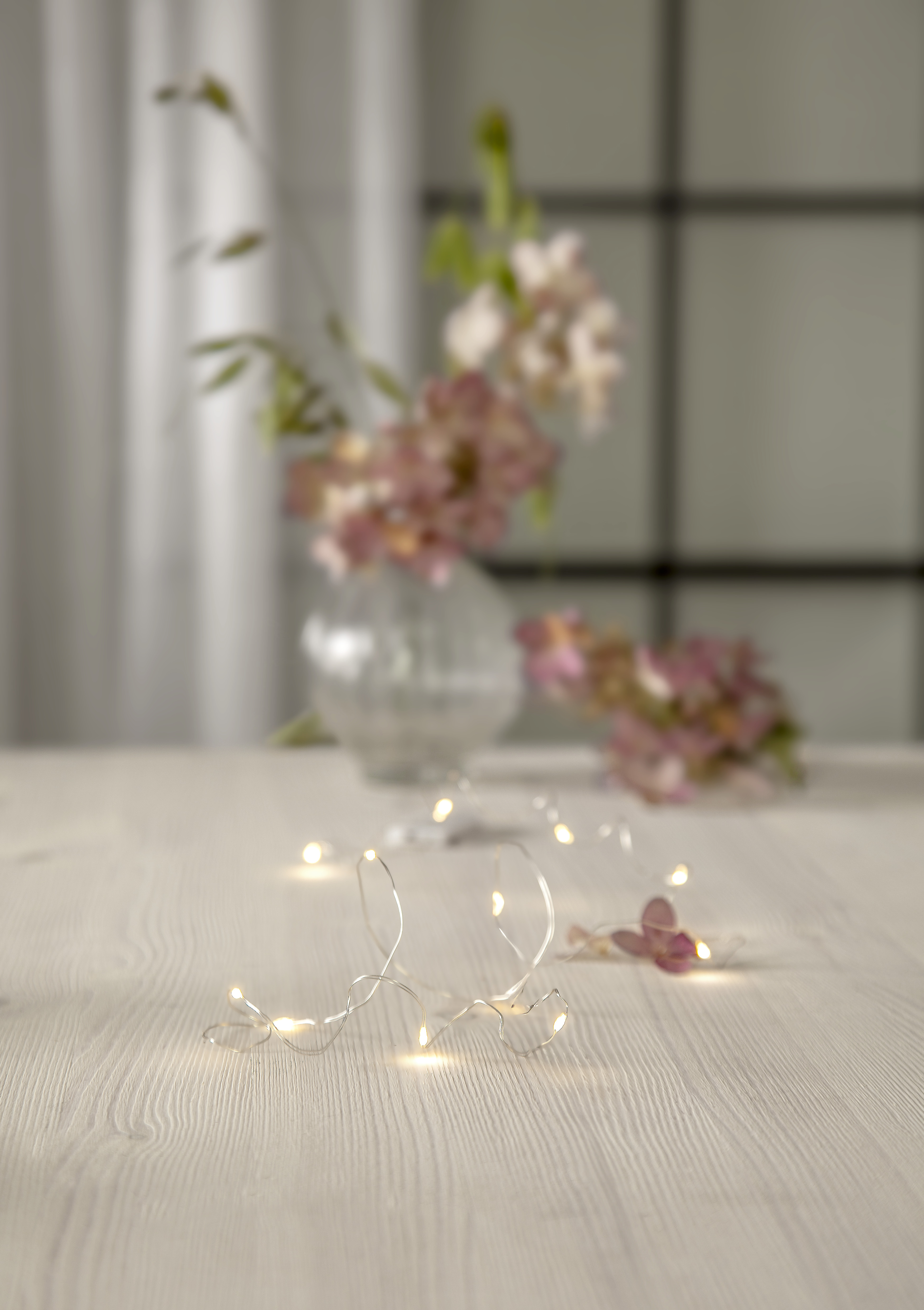 Dew Drop string lights - Battery-powered - 110 cm - 2