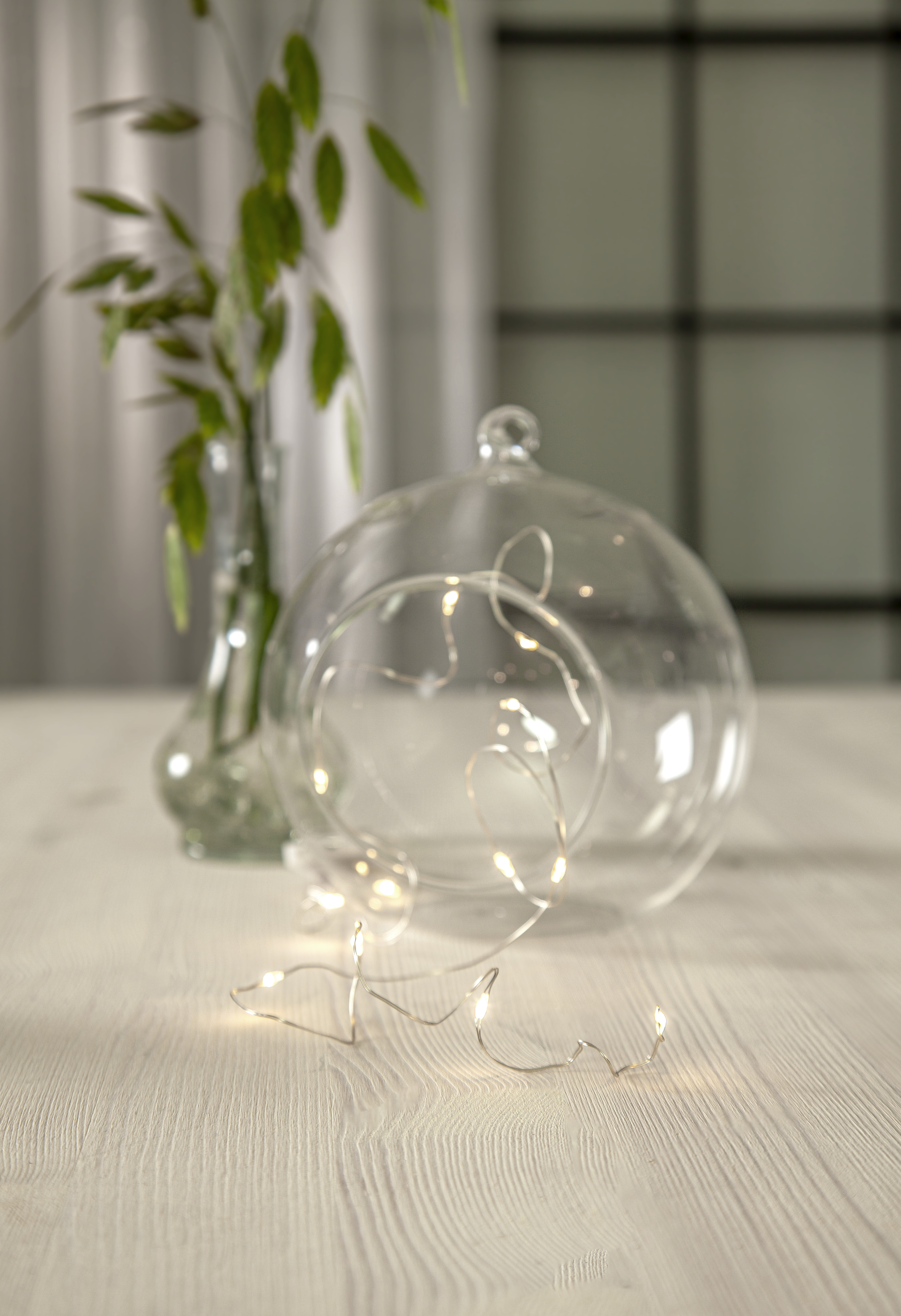 Dew Drop string lights - Battery-powered - 110 cm - 4