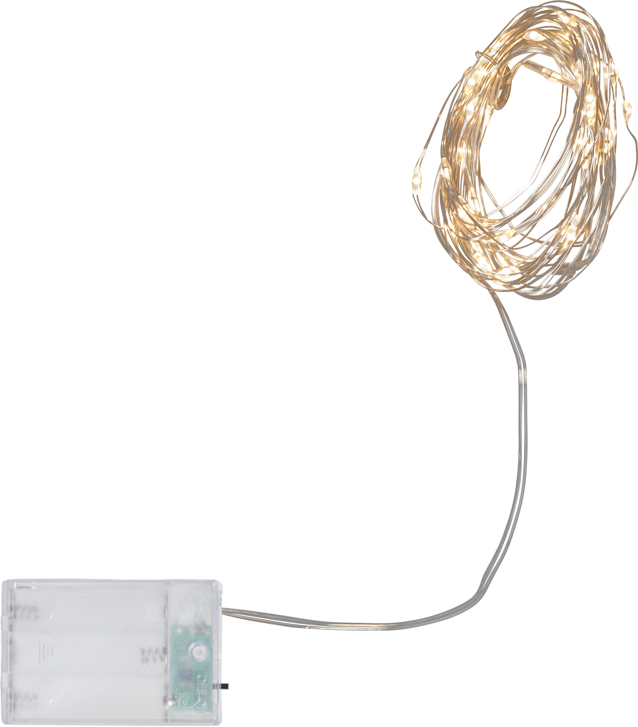 Ljusslinga Dew Drop - Batteridriven - Timer - 400 cm - 4