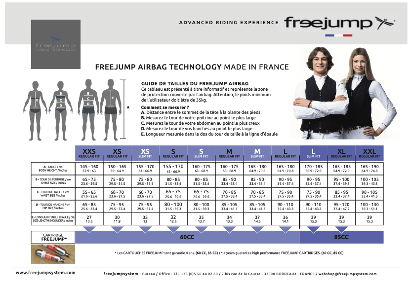 FREEJUMP AIRBAG SÄKERHETSVÄST JUNIOR - 6